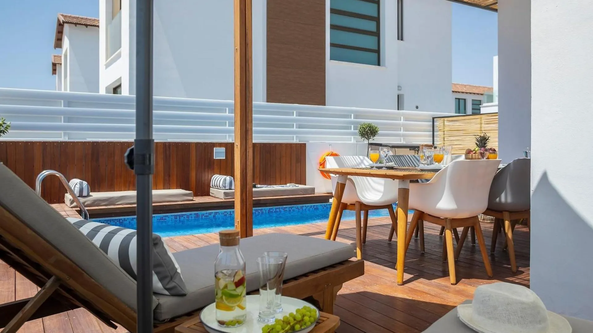 Extraordinary Protaras Villa Villa Leone 3 Bedrooms Private Outdoor Pool Furnished Sun Terrace Shaded Furnished Terrace Private Garden , 0*,  Cyprus